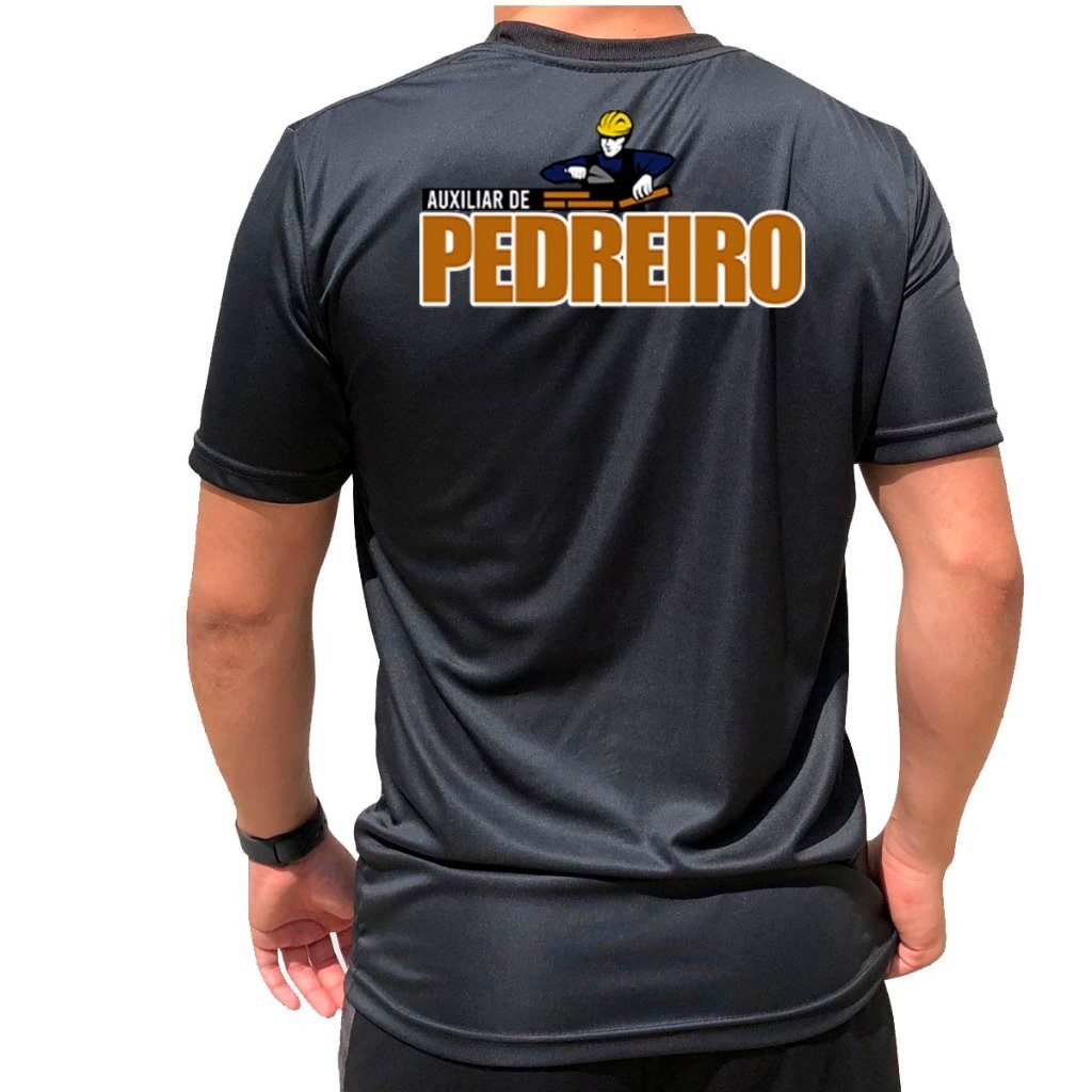 Camiseta para Servente de Pedreiro Ajudante de Pedreiro Auxiliar 13