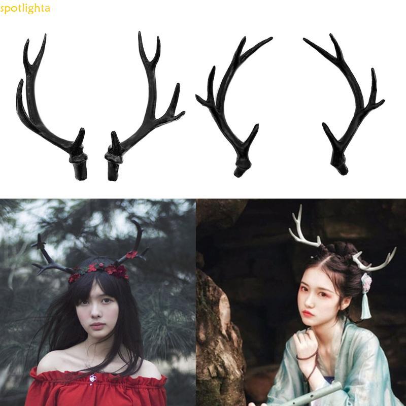 spotlighta Feminino Chifre De Veado Cocar Dança Festa Adereços Headpiece Para De Halloween Natal Carnaval Criativo Ha