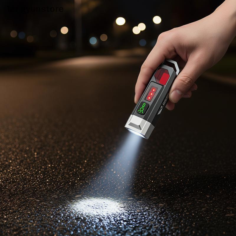 Mini Lanterna Poeta LED Anti-sneak Recarregável Para Camping , Caminhadas E Aventuras Noturnas