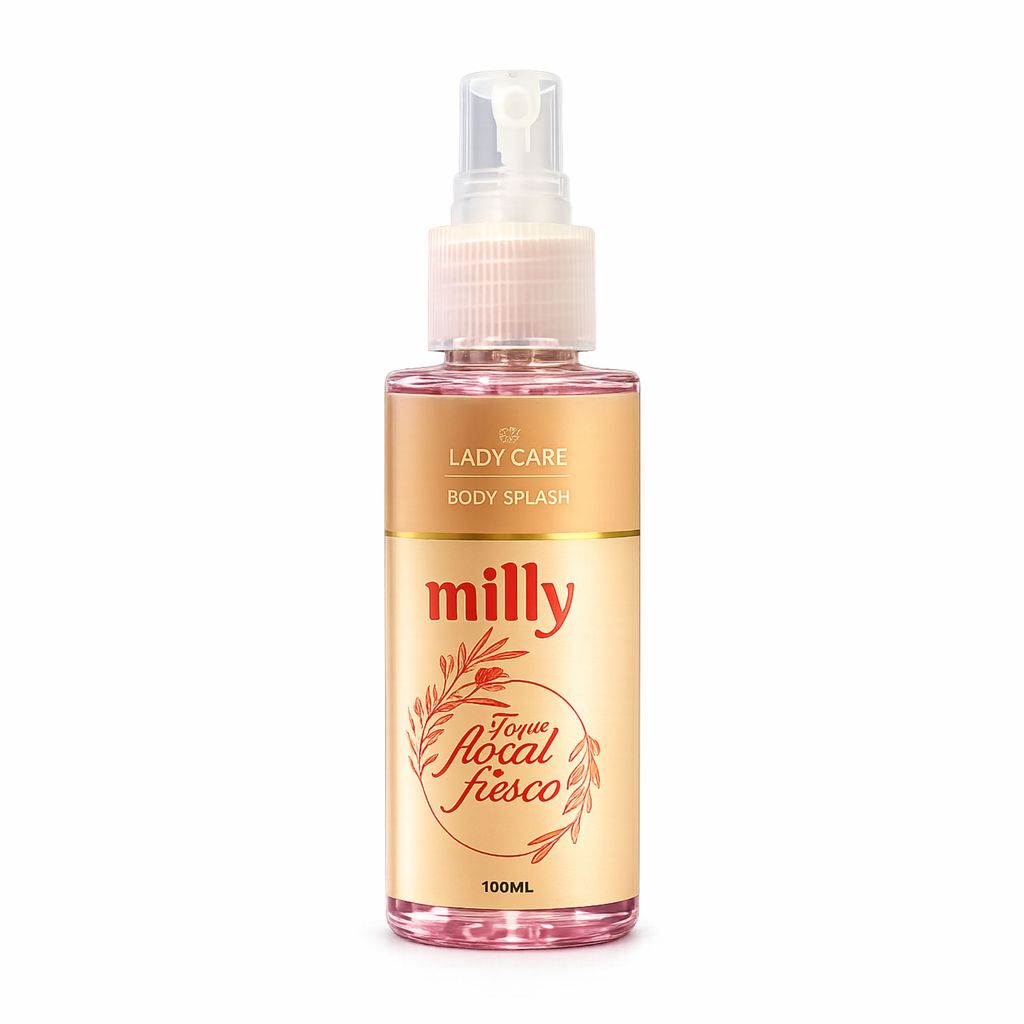 Body splash milly toque floral e fresco - Lady Care