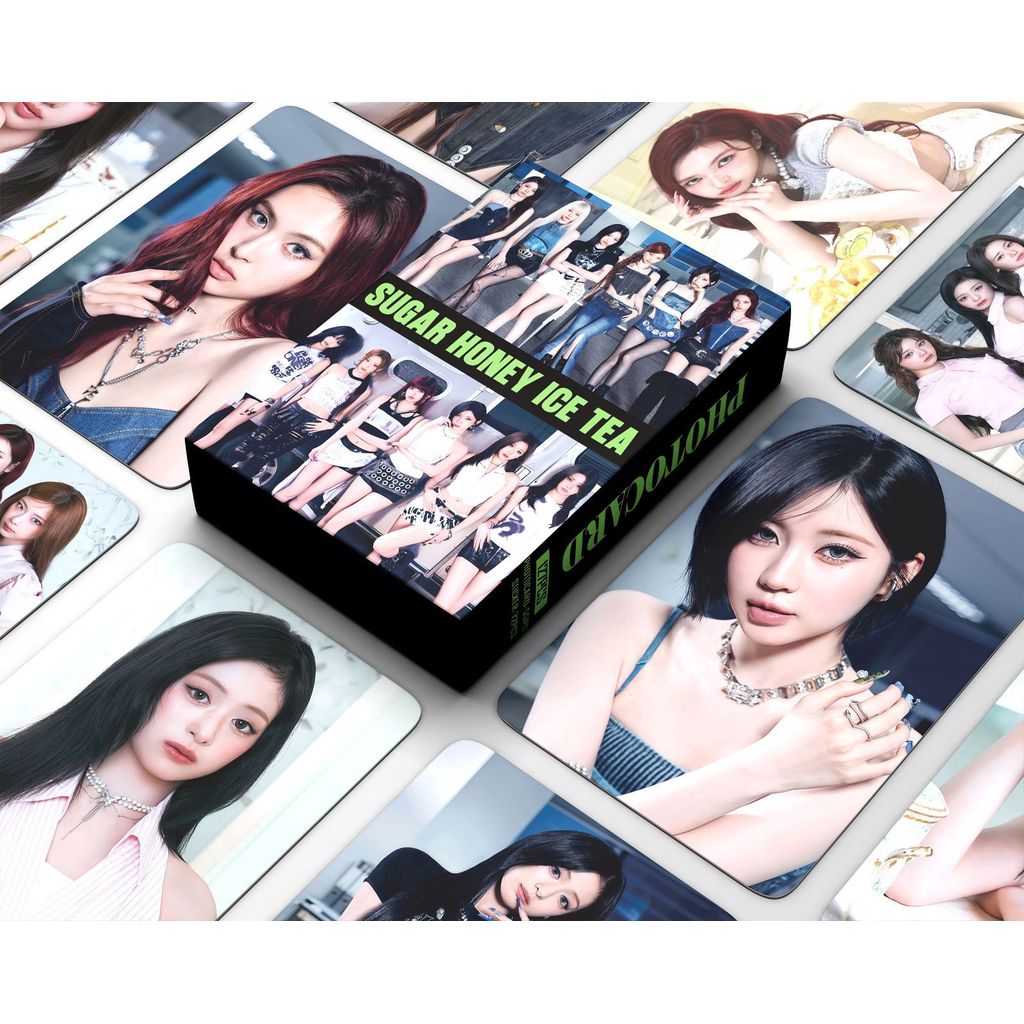 KPOP 127 Pçs/Caixa BABYMONSTER Photocards Açúcar Mel Chá De Gelo LOMO Cartão De Coleção