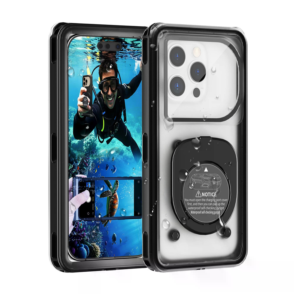 Mergulho Nadar Água 15 Metros De Profundidade IP68 Caso À Prova Dip68 Para iPhone Samsung Capa Universal 6.9 Polegada Mo