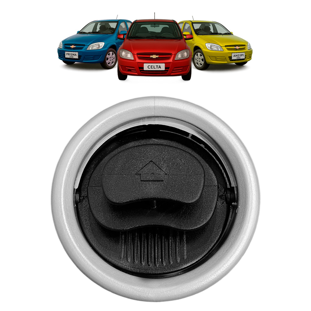 Difusor De Ar Celta 2001 2002 2003 2004 2005 2006 Prata em Oferta na Shopee