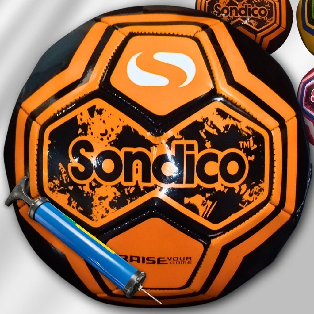 Bola De Futsal Sondico Quadra Campo Sortida Pro Costurada N 5 C/Bomba
