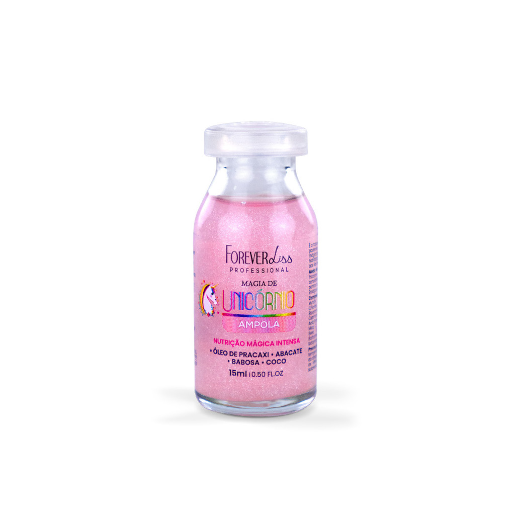 Ampola Magia De Unicórnio Forever Liss 15ml em Oferta na Shopee