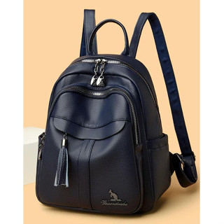 Mochila Feminina Média De Qualidade De Costas Em Couro Sintético cangurus S3002 JZ em Oferta na Shopee