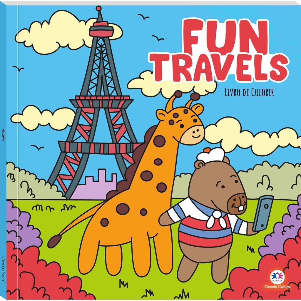 Fun Travels | Livro de Colorir