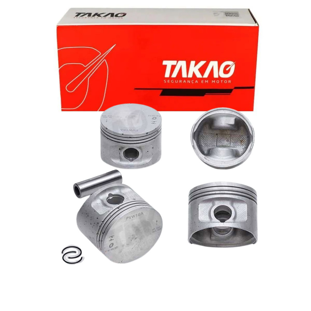Pistão 100 (Jg) Parati 1.6 8V 1997 A 2004 / Gol 1.6 8V 1997 A 2004 - Takao Pvw16A100
