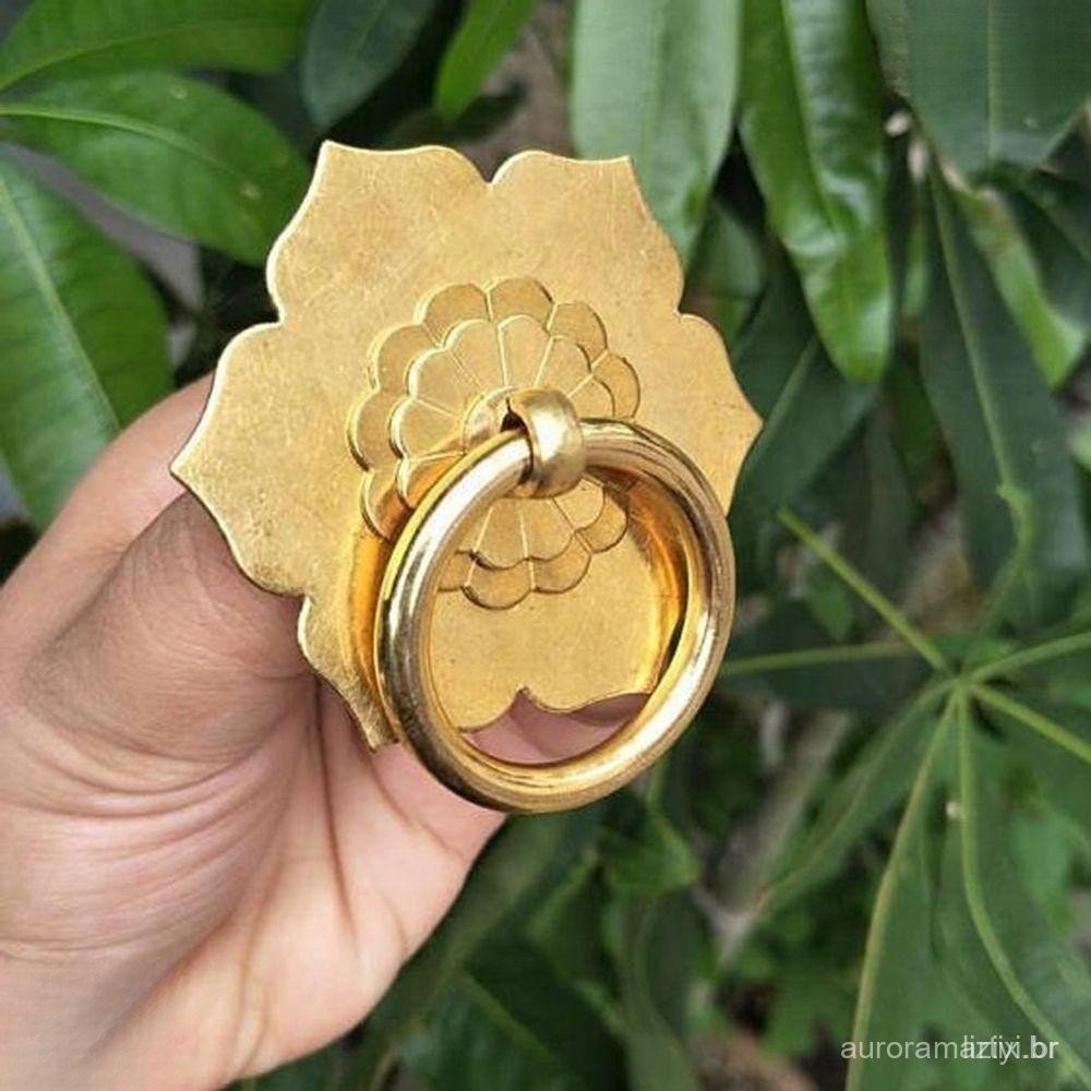 PAWI Puxadores De Porta Bronze Latão Armário Antigo De Cozinha