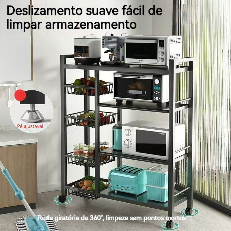 Prateleiras  prateleiras multicamadas  armazém exposição prateleira armazenamento de cozinha em Oferta na Shopee