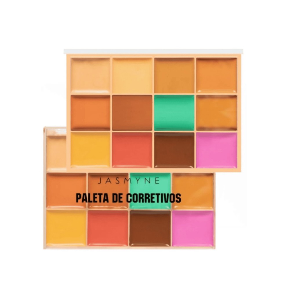 Paleta De Corretivo 12 Cores Jasmyne 18g