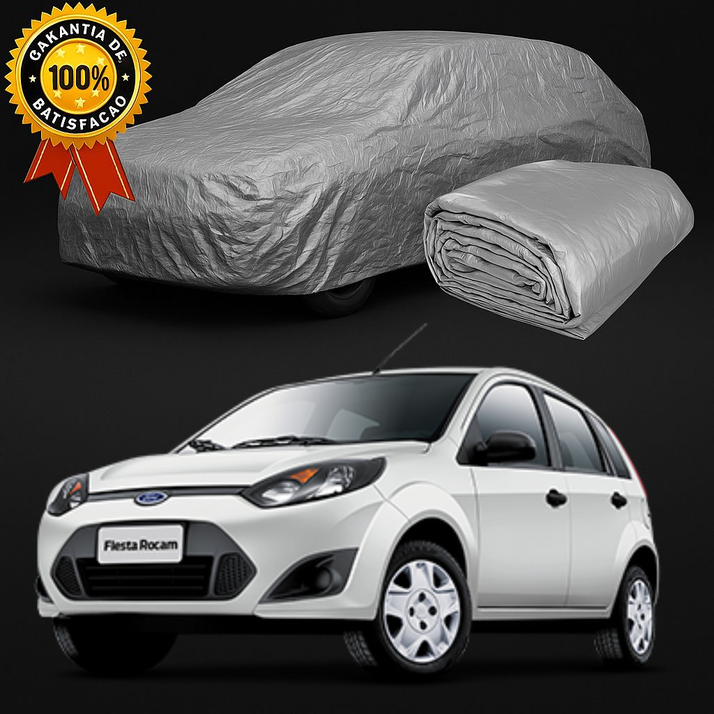 Capa de Cobrir Carro FIESTA HATCH Impermeável Protege do Sol Chuva Poeira COM E SEM FORRO em Oferta na Shopee