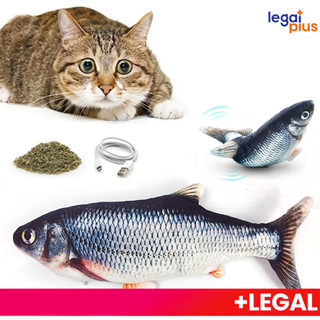 Peixe Elétrico Interativo para Gatos - Brinquedo Recarregável que se Mexe Sozinho em Oferta na Shopee
