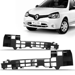 Alma Parachoque Dianteiro Clio 2013 2014 2015 2016 Ld+Le