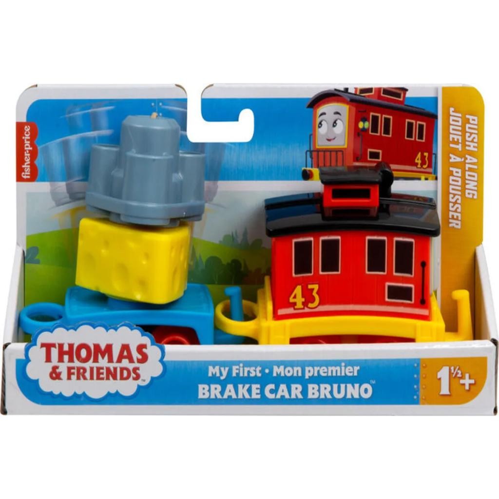 Trem Bruno Push Along Thomas E Friends Meu Primeiro Trem De Empurrar Brinquedo Infantil Mattel