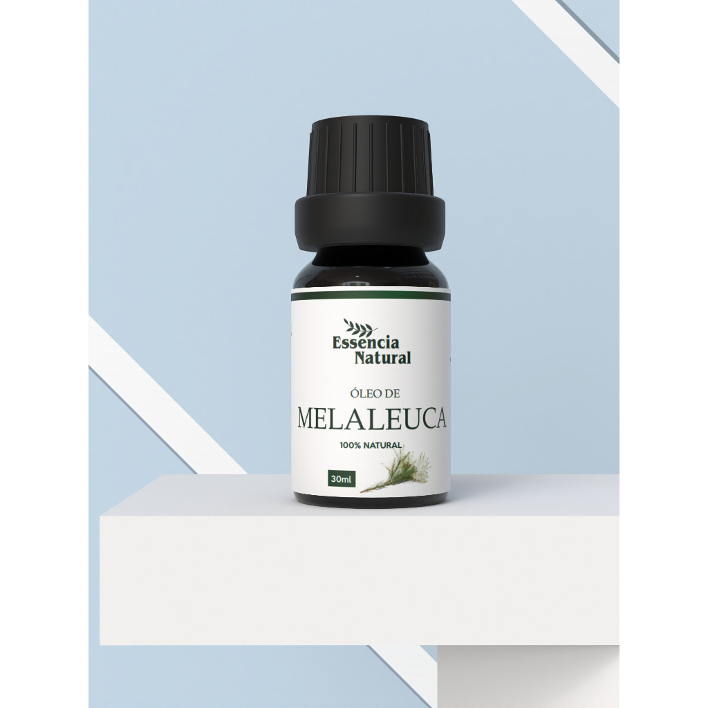 Óleo Vegetal de Melaleuca 30 ml Puro e Natural - Kits com 1, 2 e 3 Unidades ESSENCIA NATURAL