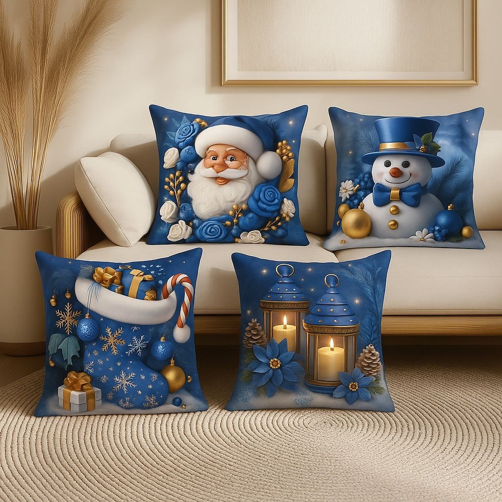 Capa Almofada 45x45 Azul: Onde Comprar | BuscaProdutos