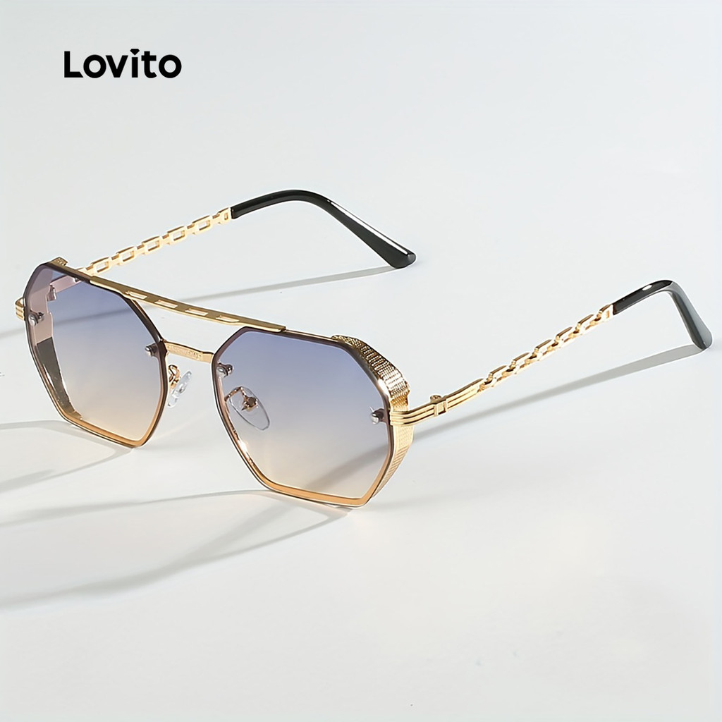 Lovito Óculos de Sol Geométricos LFASCS982 em Oferta na Shopee