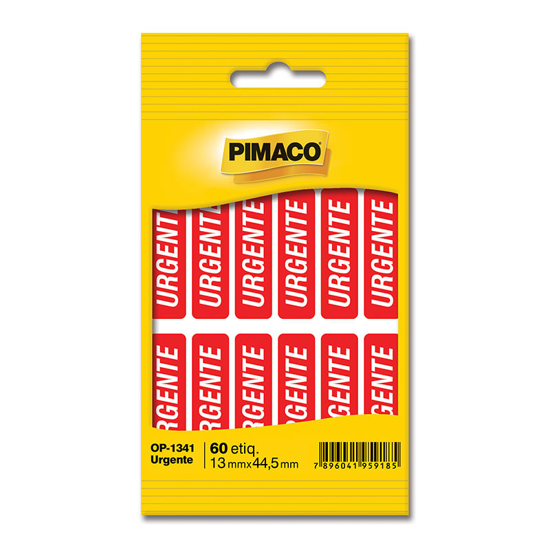Etiqueta adesiva OP1341 Urgente Pimaco em Oferta na Shopee