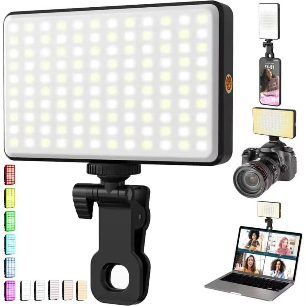 Luz para Celular Selfie Live Vídeo Iluminação de Estúdio em Oferta na Shopee