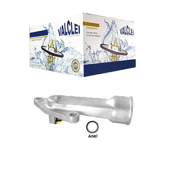 Válvula Termostática Celta 2001 A 2016 / Cobalt 2015 A 2023 / Corsa 2002 A 2011 / Doblo 2004 A 2012 / Idea 2006 A 2011