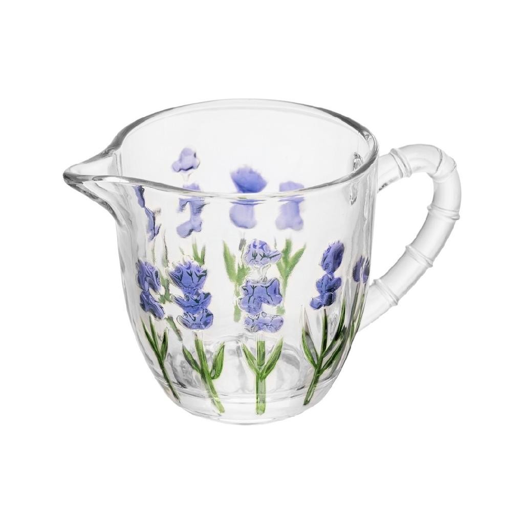 Leiteira 240ml Mesa Posta Decoração Café Da Manhã Mini Jarra Lavanda Porta Leite Quente Frio