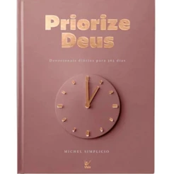 Priorize Deus 2026 | Capa Dura | Michel Simplício | Mocha Edição Limitada