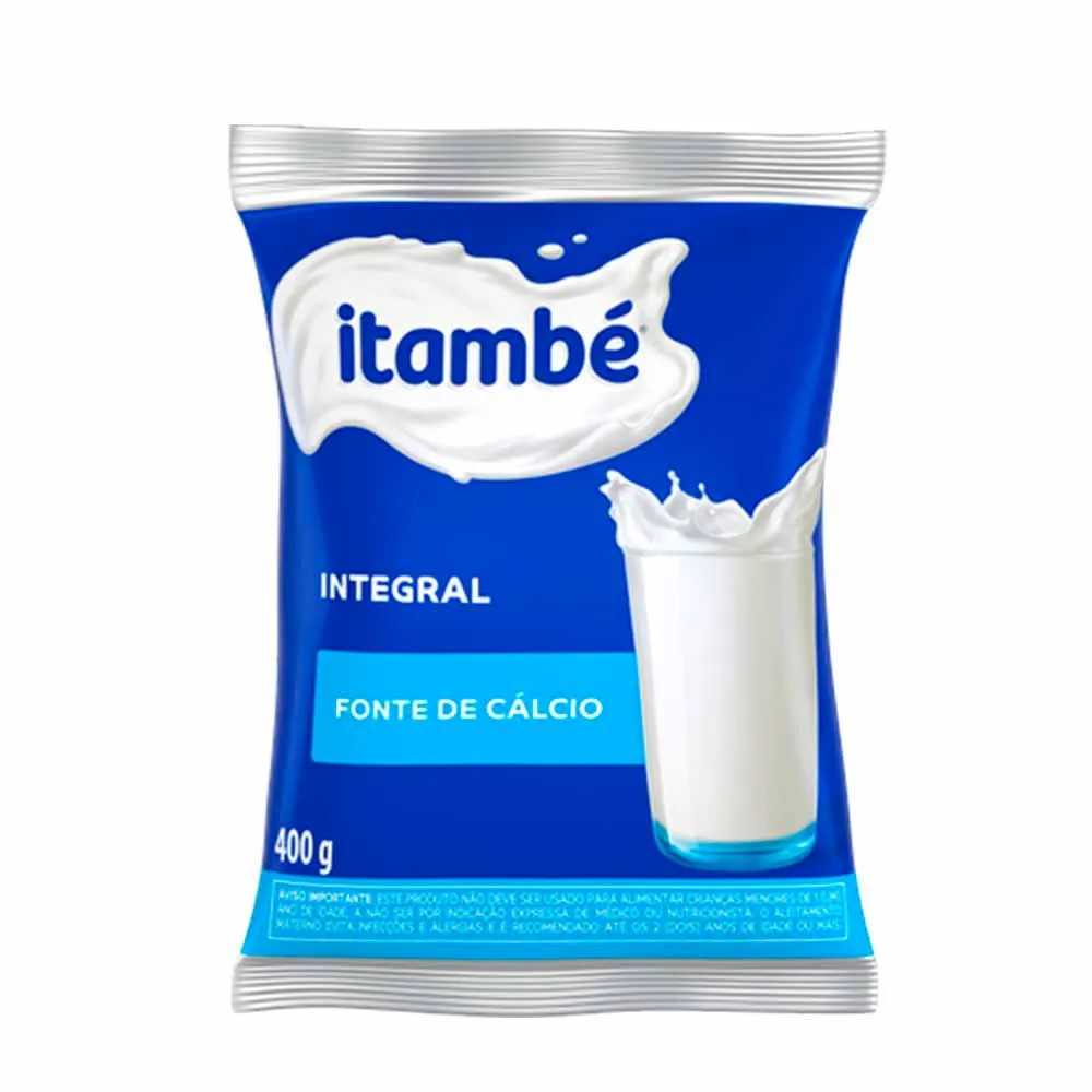 Leite em Pó Itambé Integral  400g