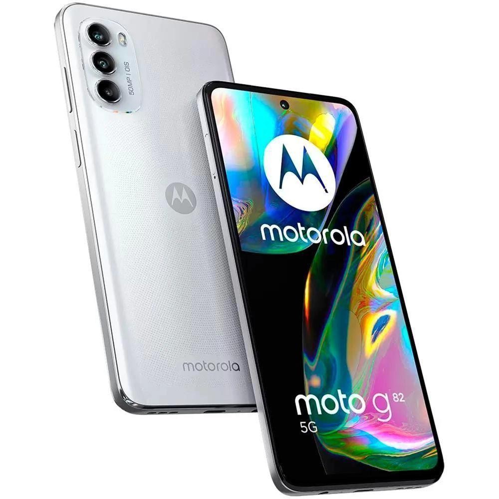 Usado: Moto g82 128GB Branco Excelente - Trocafy - Motorola em Oferta na Shopee