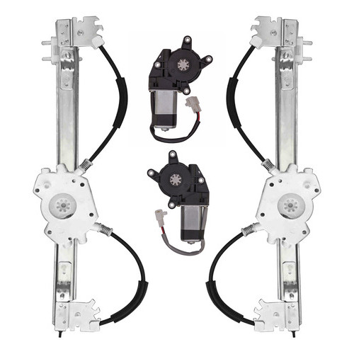 Par Maquina Vidro  Dnt Com Motor Mabuchi Motor  Punto Linea Após 2007
