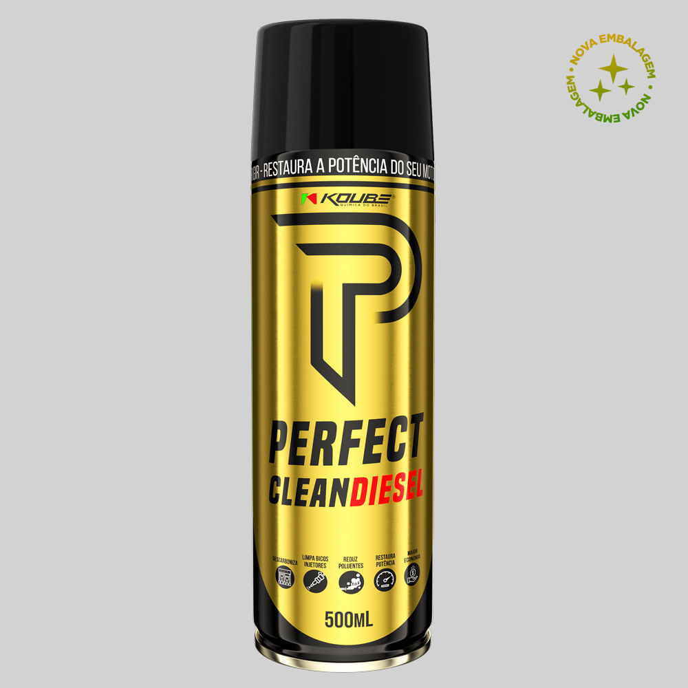 Limpa Motor e aditívo de combustível Perfect Clean Koube 500ML Solução Eficaz para Motores Diesel Koube 20018