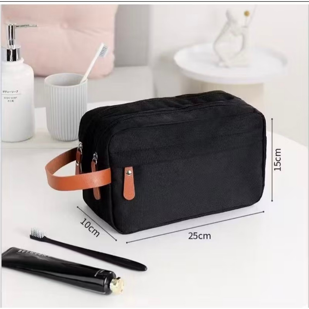 Necessaire Bolsa Organizadora Masculina Feminina para Viagem e Uso Diário em Oferta na Shopee