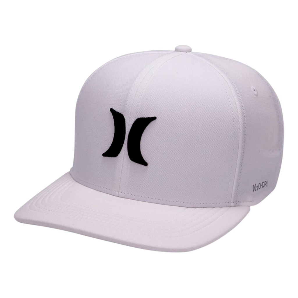 Boné Hurley Icon Aba Curva Snap Back Ajustável H20-dri Top