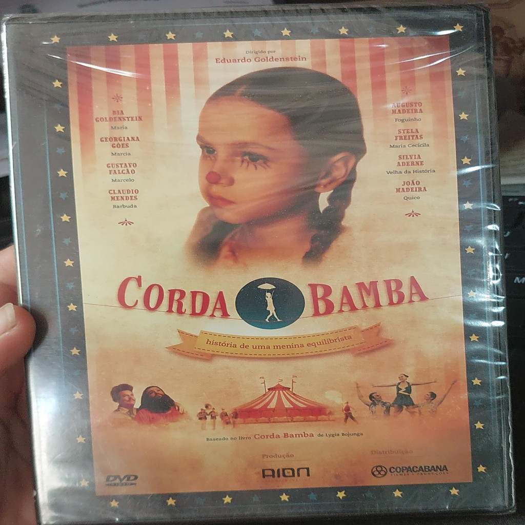 DVD Corda Bamba - HIstória de Uma Menina Equilibrista - Original Novo Lacrado