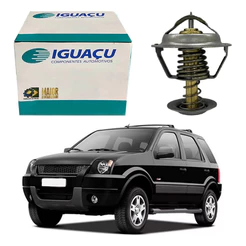 Valvula Termostatica Ford Ecosport 1.6 Gasolina 2003 A 2007