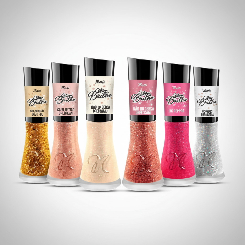 Esmaltes Nati - Coleção Meu Brilho