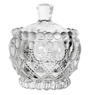 Bomboniere Potiche de Cristal Transparente Diamantada em Oferta na Shopee