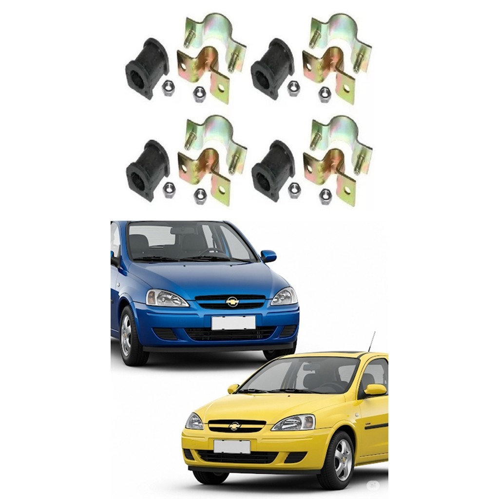 04 Kits Barra Estabilizadora Corsa Wind Super - 94 95 96 97 98 99 00 01 02