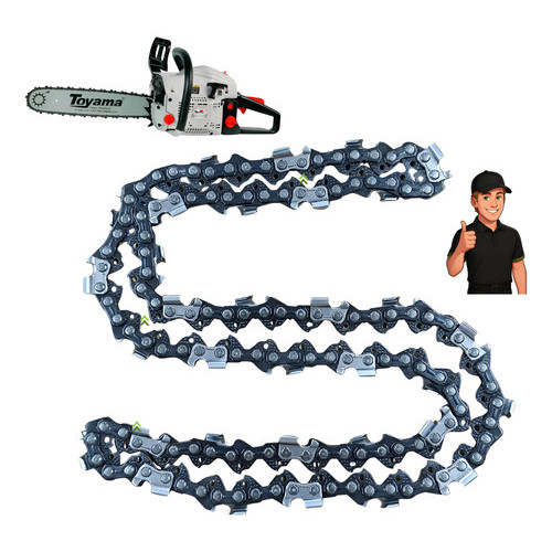Corrente Para Motosserra Toyama Tcs46h- 3/8 1,3mm 28+1 Elo