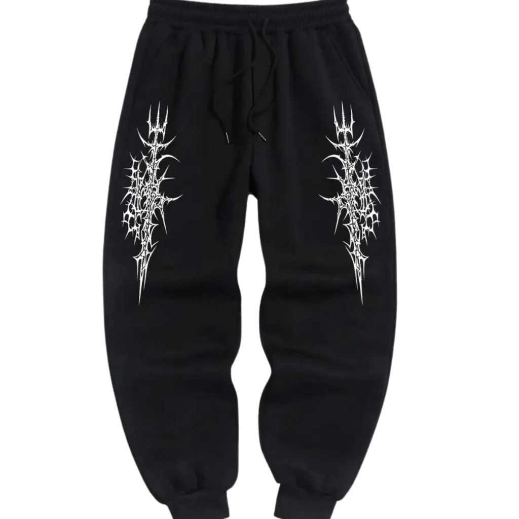 Calça Moletom Moda Unissex Jogger  STREET Confortável Estilo Flanelado Algodão Premium