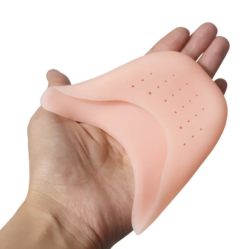 1 Par Protetor De Dedo Do Pé Em Gel De Silicone Cobertura Com Furo De Ar Protetores De Almofadas Macias Para Sapatos De 
