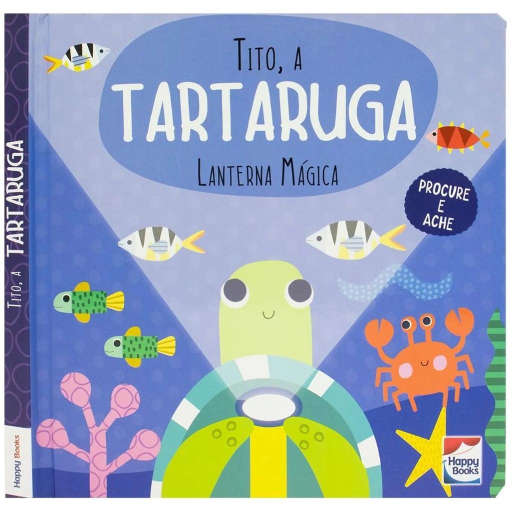 Livro Infantil Lanterna Magica Tito A Tartaruga