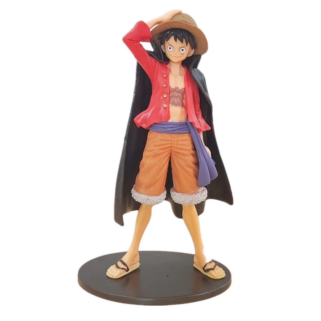 Figura de Ação One Piece – Monkey D. Luffy com Capa Preta – One Piece