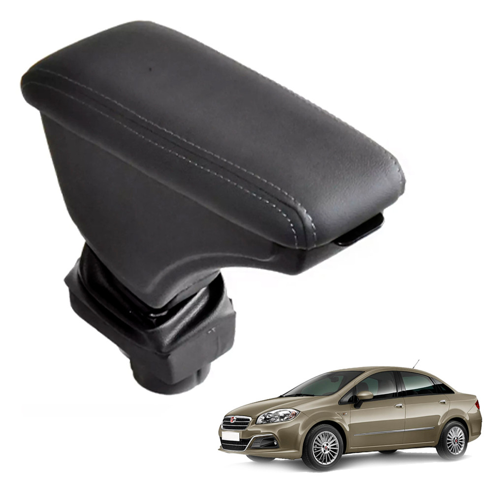 Apoio de Braço Artefactum Fiat Linea 2008-2016 e Punto 2007-2019 – Console Central Premium