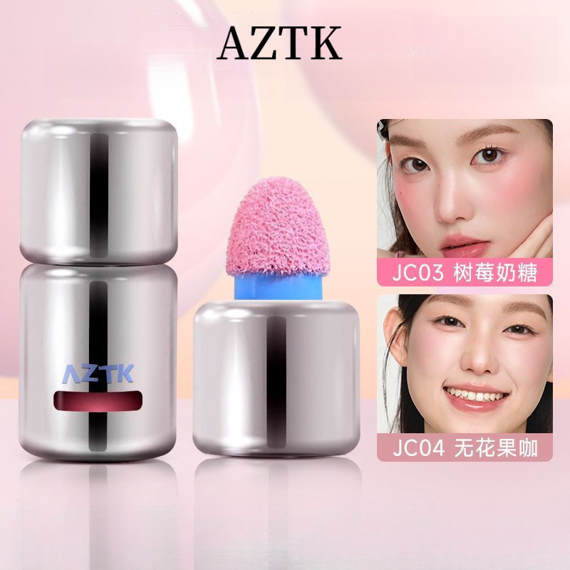 Blush Líquido AZTK Expande E Encolhe Atmosfera Em Pó Melhora O Rosto Cor Natural Maquiagem Nude Doce Ilumina Facial