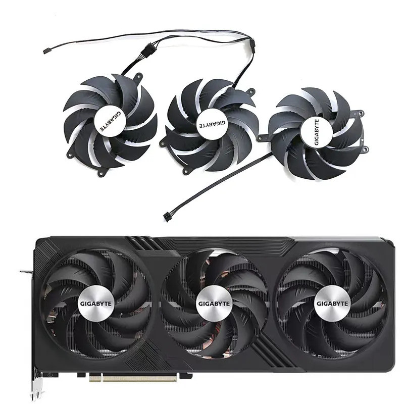 Novo 95MM 4pin DC 12V 0.65a RX 7900xt GPU Ventilador Para Gigabyte Radeon 7900 XTX De Jogo