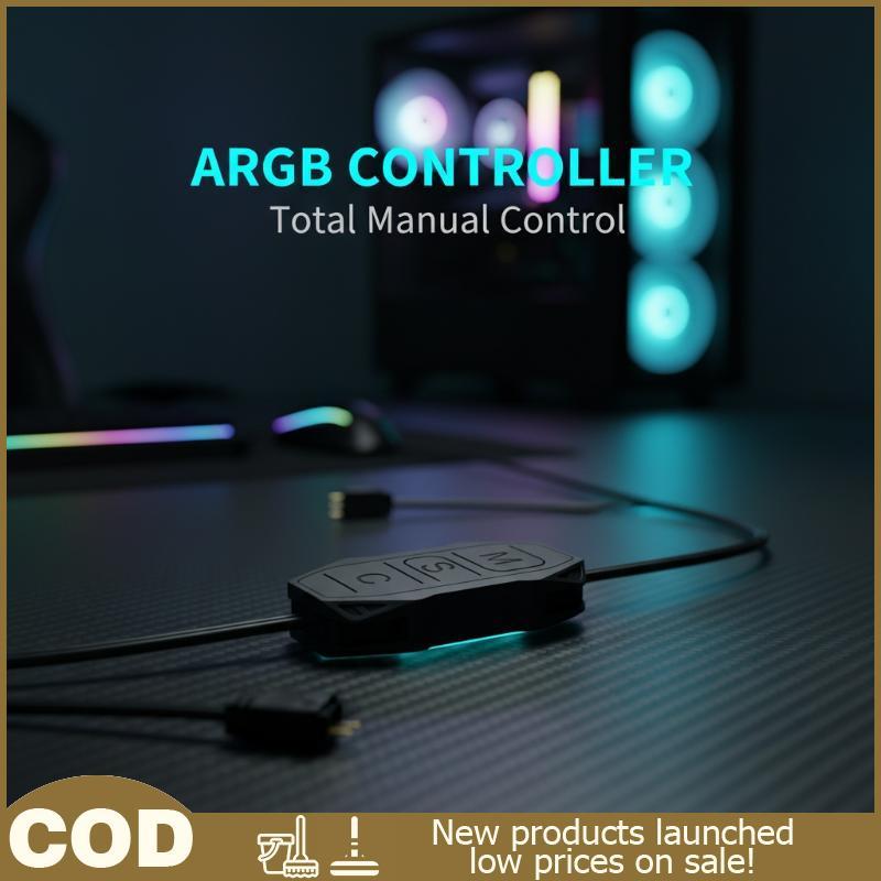 Controlador ARGB De 3 Pinos 5V Para SATA Power Mini Hub RGB Capa De PC Endereçável Iluminação De Tira LED Construções Pe