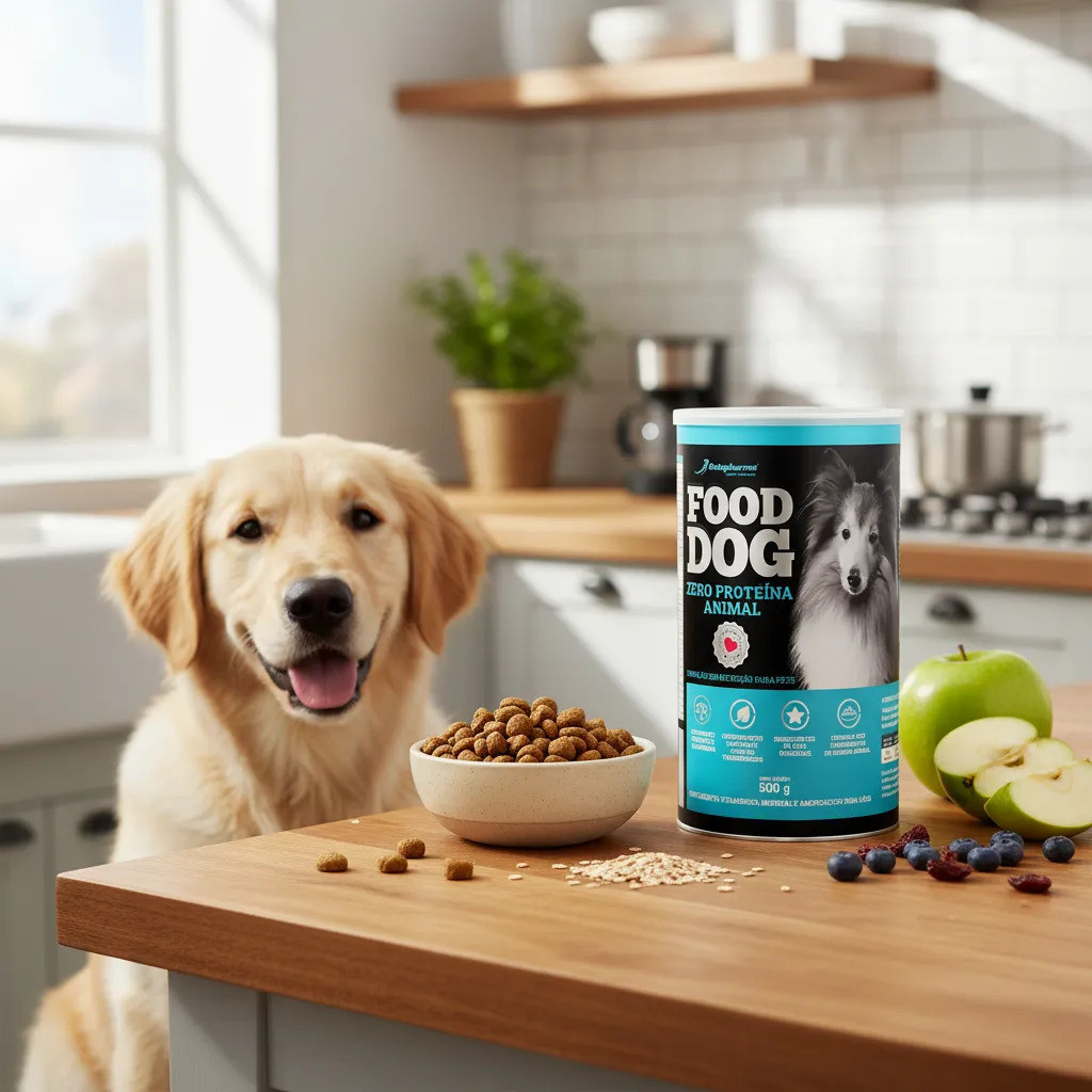 Food Dog Zero Proteína Animal 500g Suplemento Cão Botupharma
