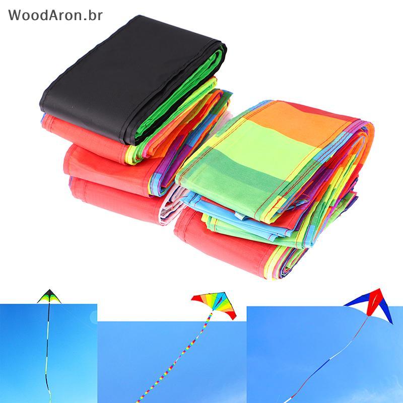 WoodAron Novo 10M/15M Kite Tail Rainbow Triângulo Stunt Acessórios Brinquedos br