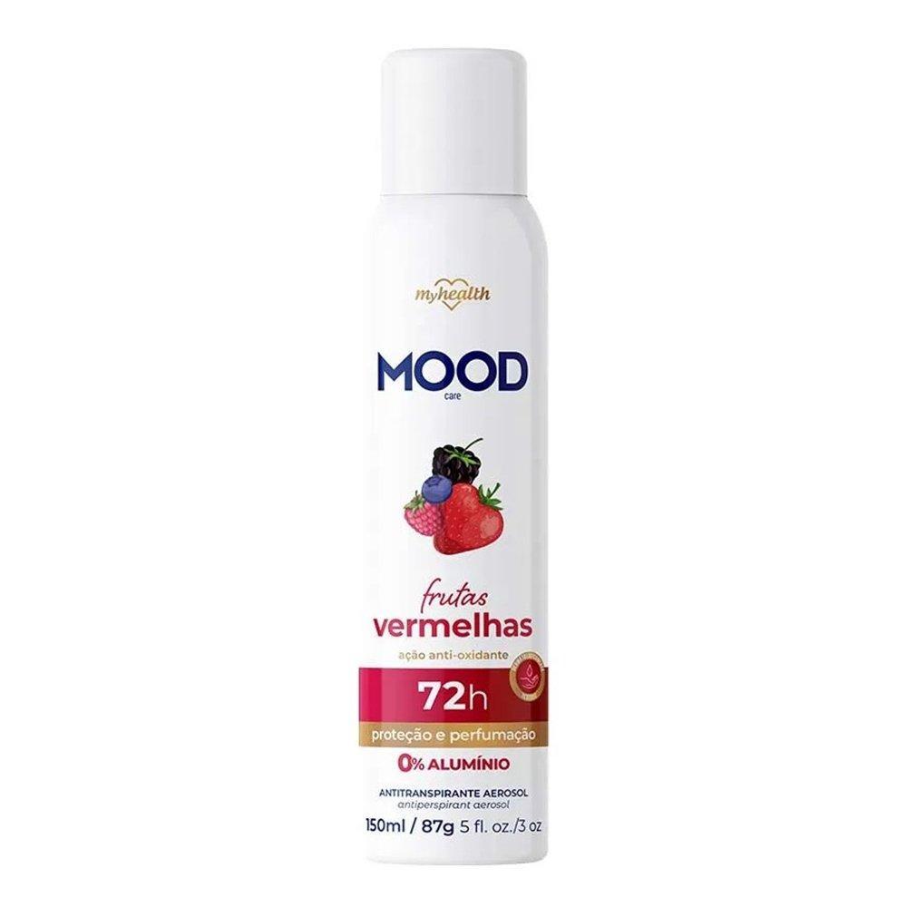 Desodorante Mood Aerossol Frutas Vermelhas 72h 150ml